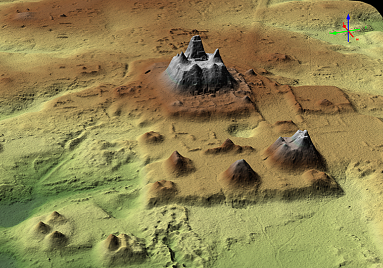 Descubren un 'reino' de sitios mayas bajo la selva de Guatemala