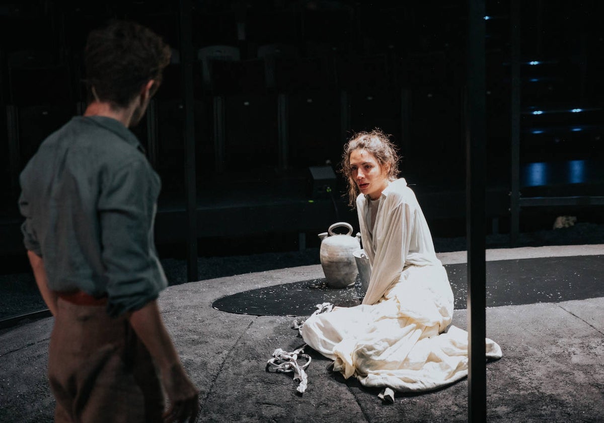 María Hervás y Joan Amargós, ,en 'Yerma'