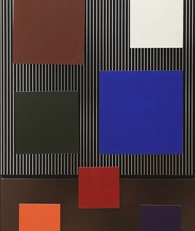 Imagen secundaria 2 - En las imágenes, distintas obras de Soto incluidas en la muestra de la galería Elvira González