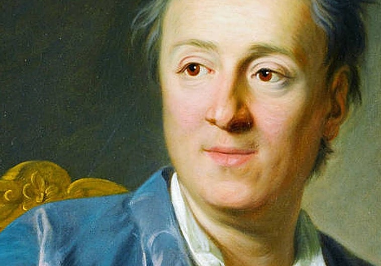 El filósofo francés Diderot, retratado por Louis-Michel van Loo