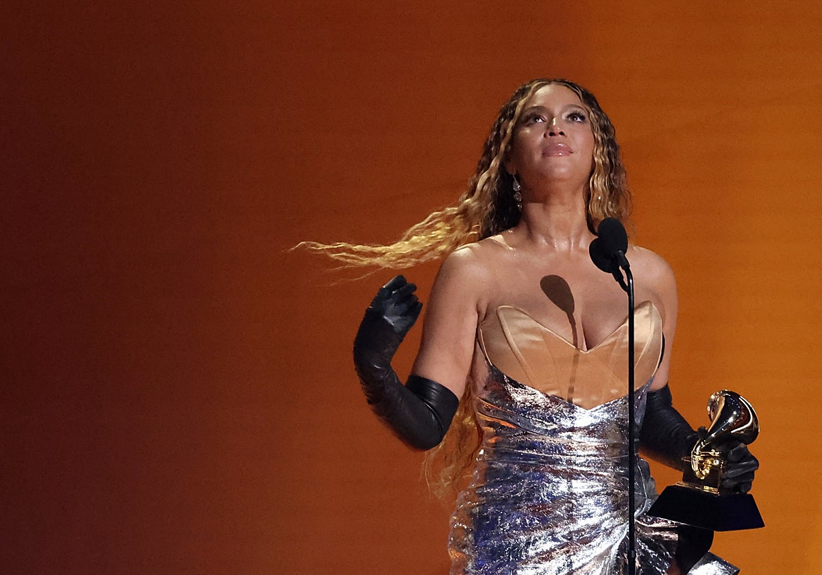 Beyoncé vivió ayer unos Grammy históricos