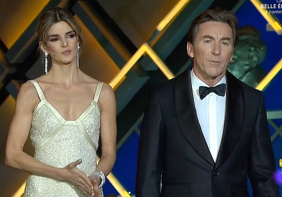 Clara Lago y Antonio de la Torre, presentadores de los Goya