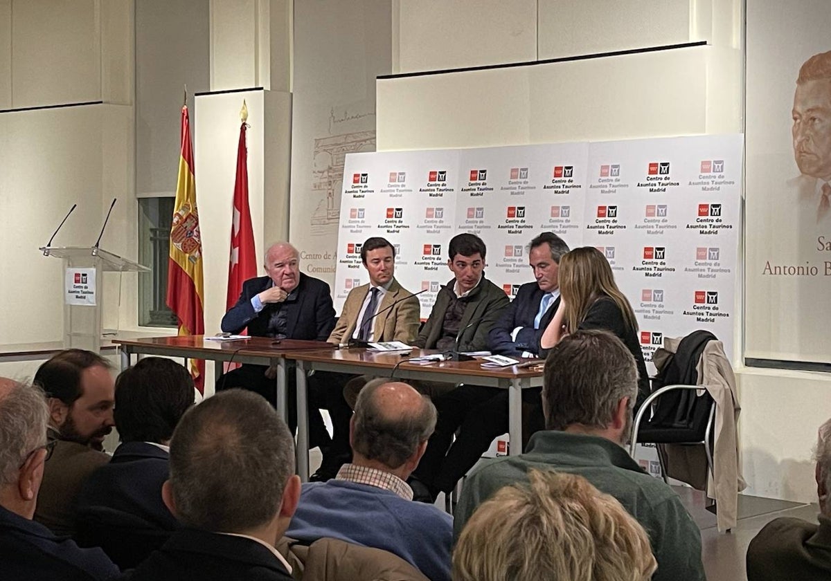 Un momento de la charla este sábado en Las Ventas