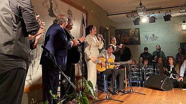 Mateo Soleá, Antonio Malena y Saira Malena