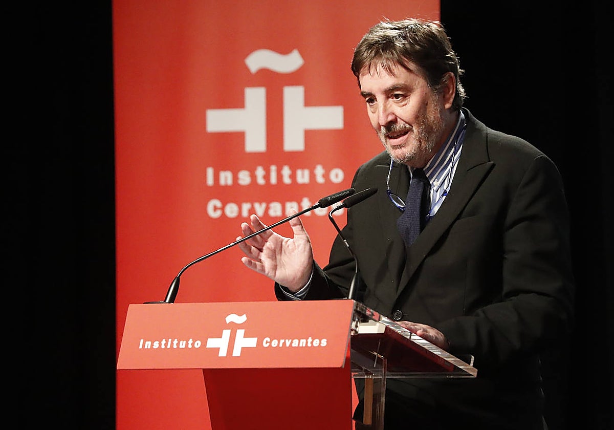 Luis García Montero, director del Instituto Cervantes