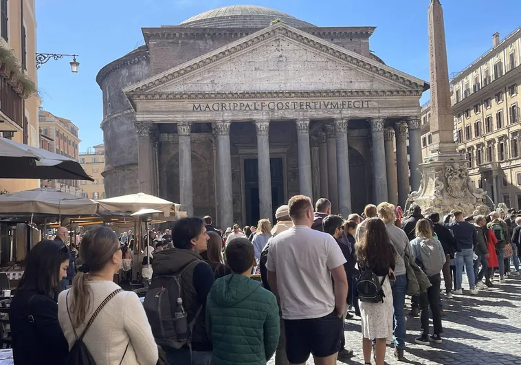 Visitar el Panteón de Roma ya no será gratis: la entrada para los turistas, a cinco euros