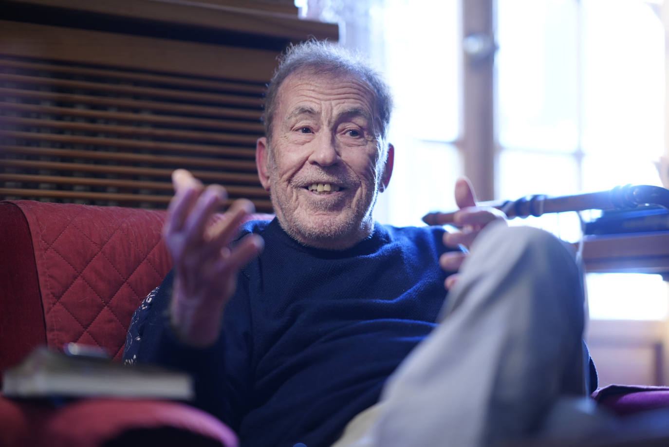 El escritor, en su última entrevista con ABC en marzo de este mismo año