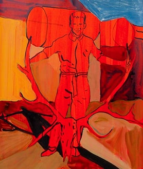 Imagen secundaria 2 - Algunas de las pinturas de la muestra 'Soy tu Huckleberry', de Gala Knörr, en el DA2