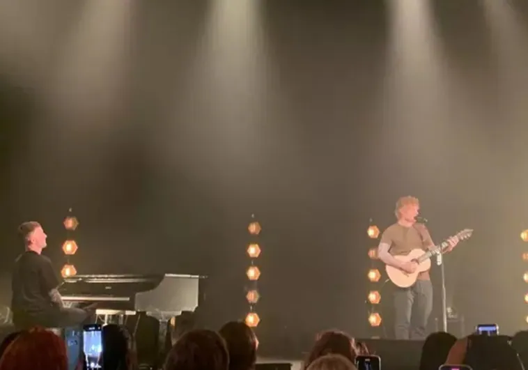 Ed Sheeran adelanta parte de su nuevo disco ante un grupo reducido de fans en Madrid