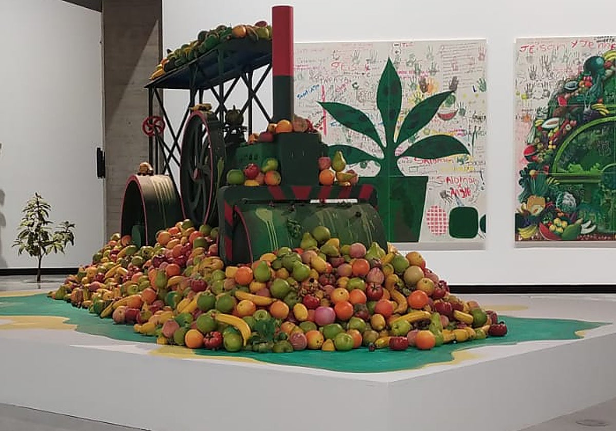 'La bella embalada', pieza central de la exposición