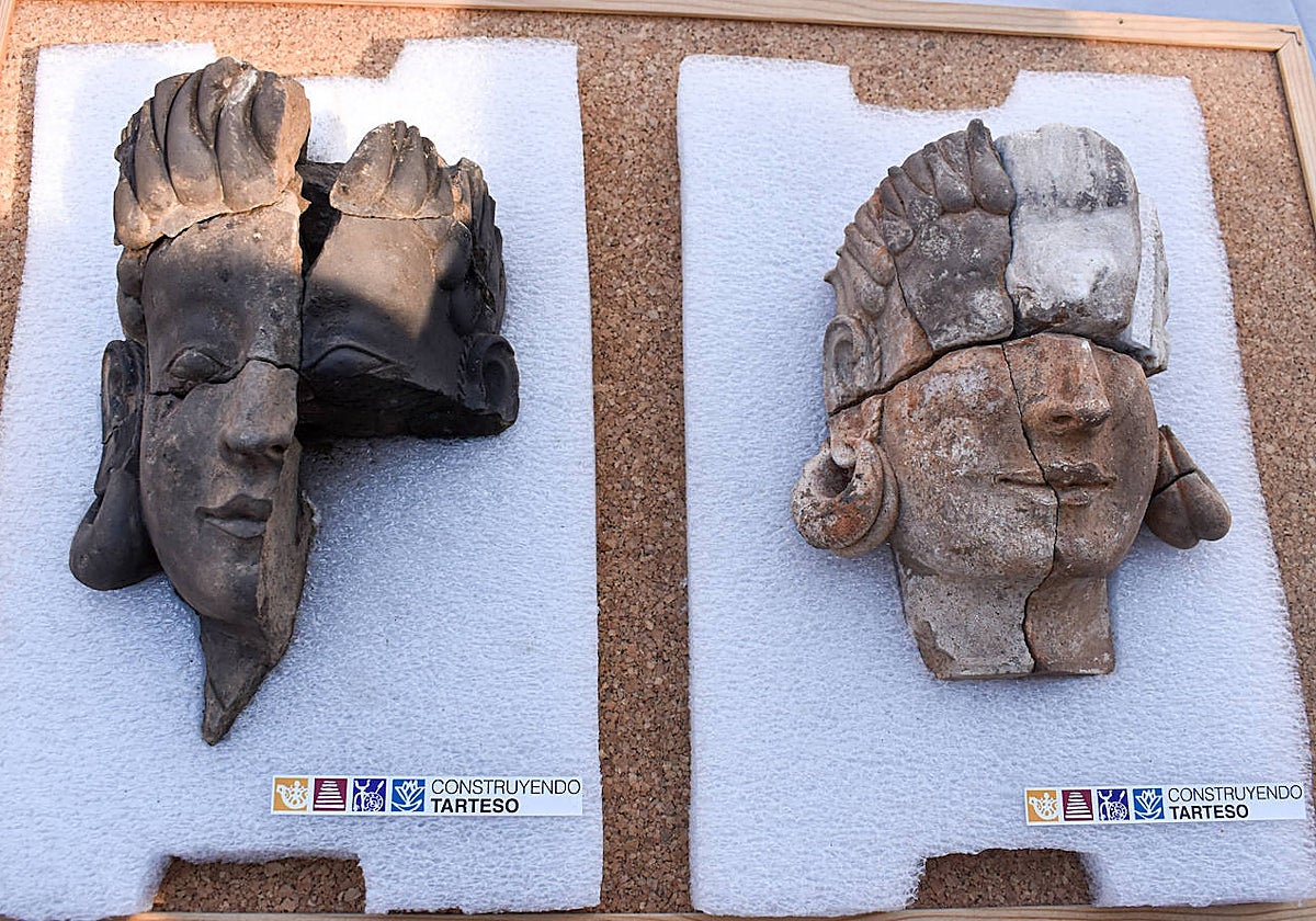 Hallan en Guareña las primeras representaciones humanas de Tarteso