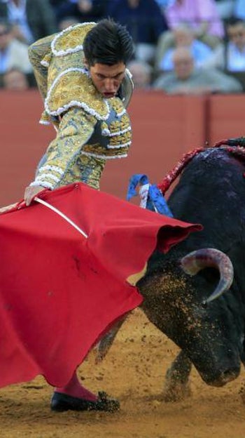 Álvaro Lorenzo, en la Maestranza