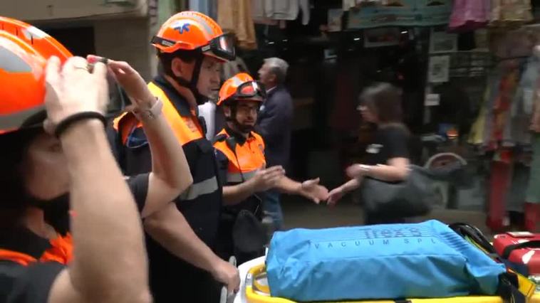 Simulacro de terremoto en la Catedral de Granada para poner a prueba la protección del patrimonio cultural