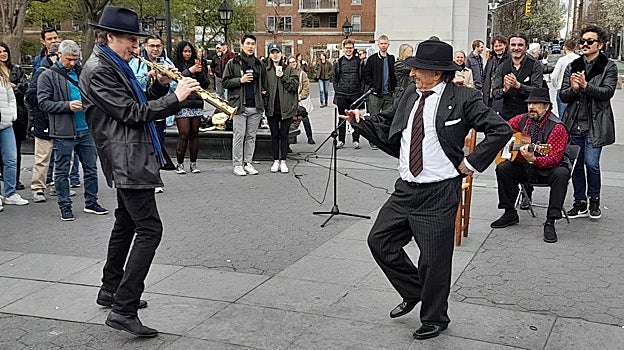 Carrete con Tim Ries en Nueva York