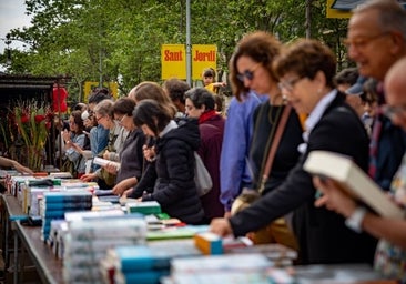 Sant Jordi bate todos sus récords con un incremento de ventas de más del 5%