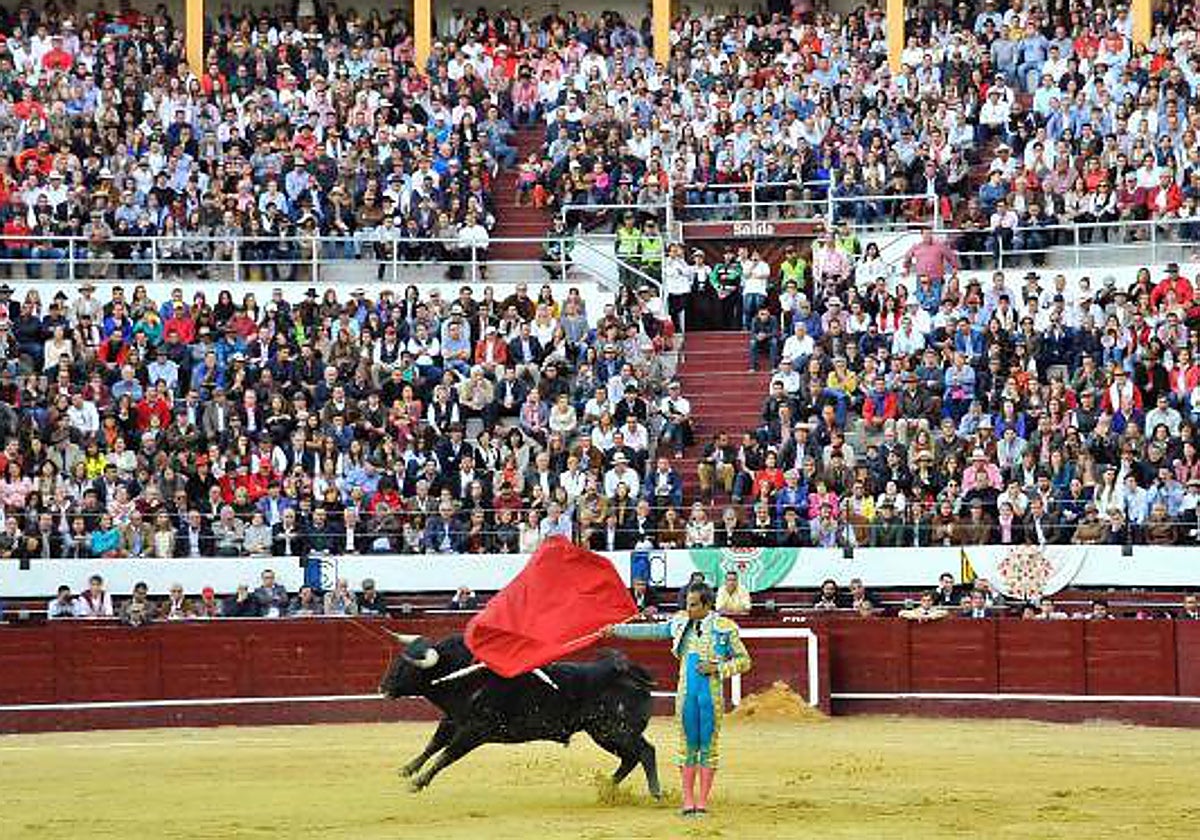 Luis Bolívar, en la Santamaría de Bogotá