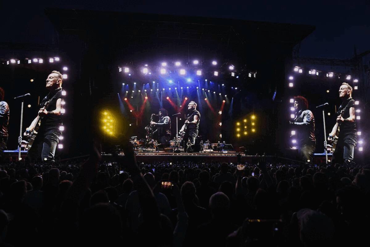 El concierto de Bruce Springsteen, en imágenes