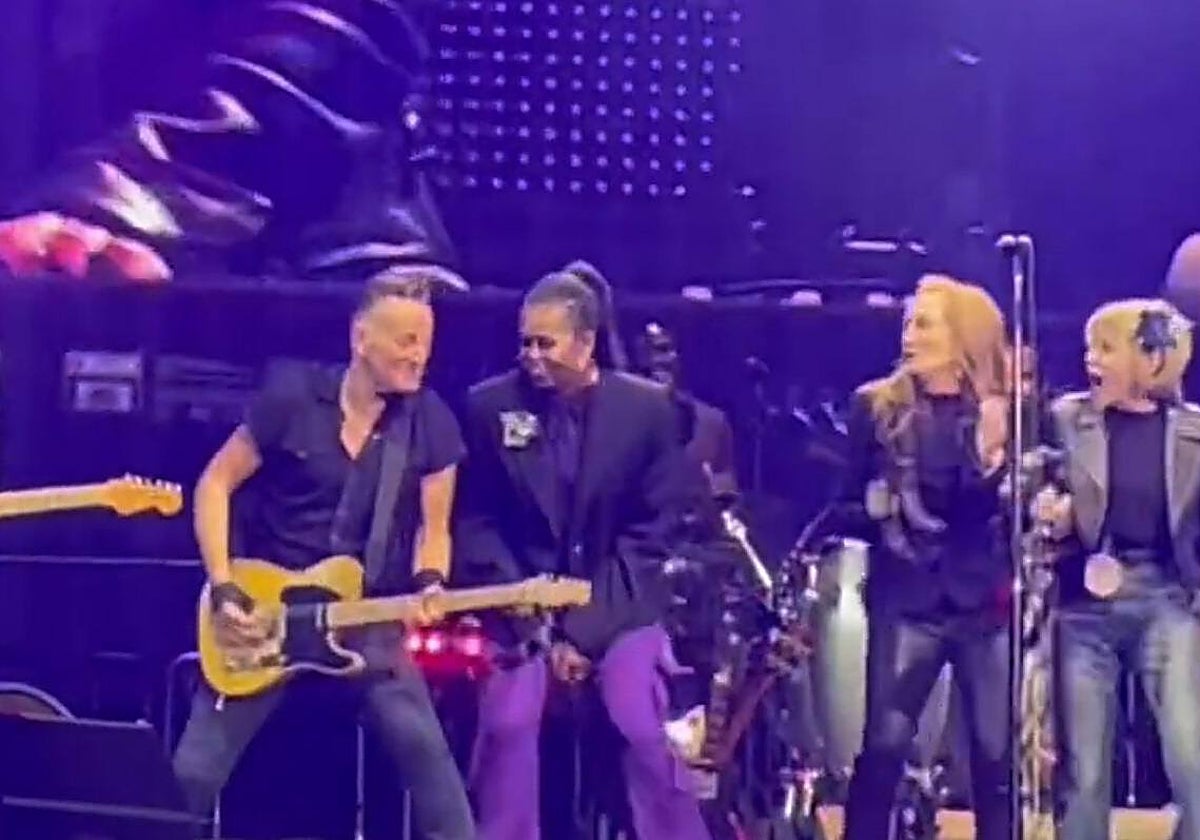 Michelle Obama cantó 'Glory Days' junto a Springsteen