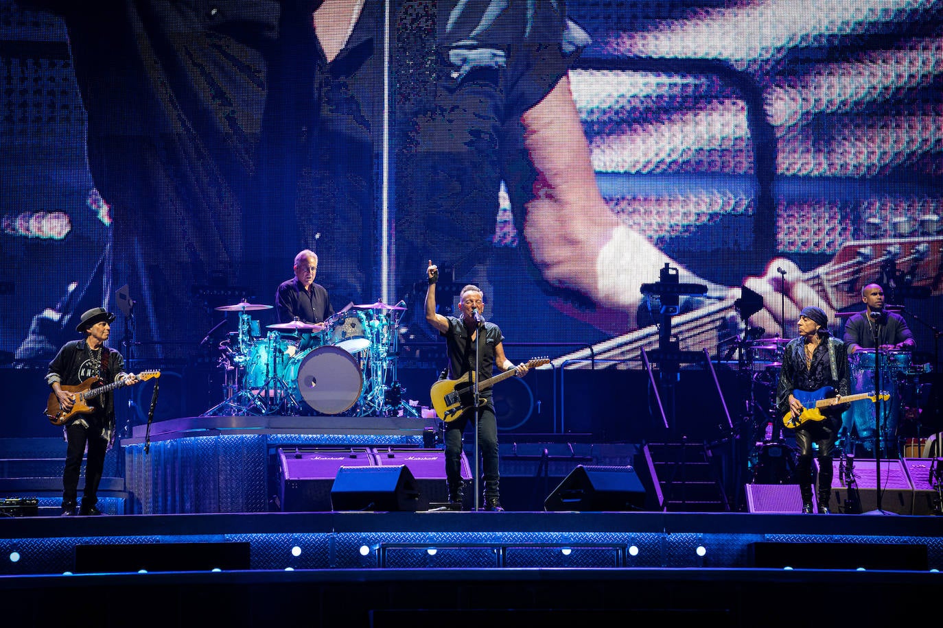 El concierto de Bruce Springsteen, en imágenes