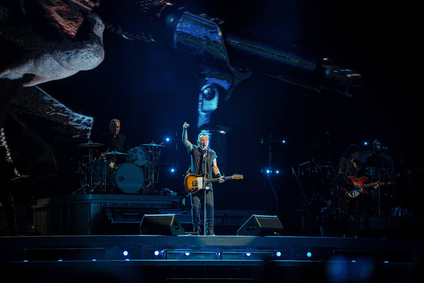 El concierto de Bruce Springsteen, en imágenes