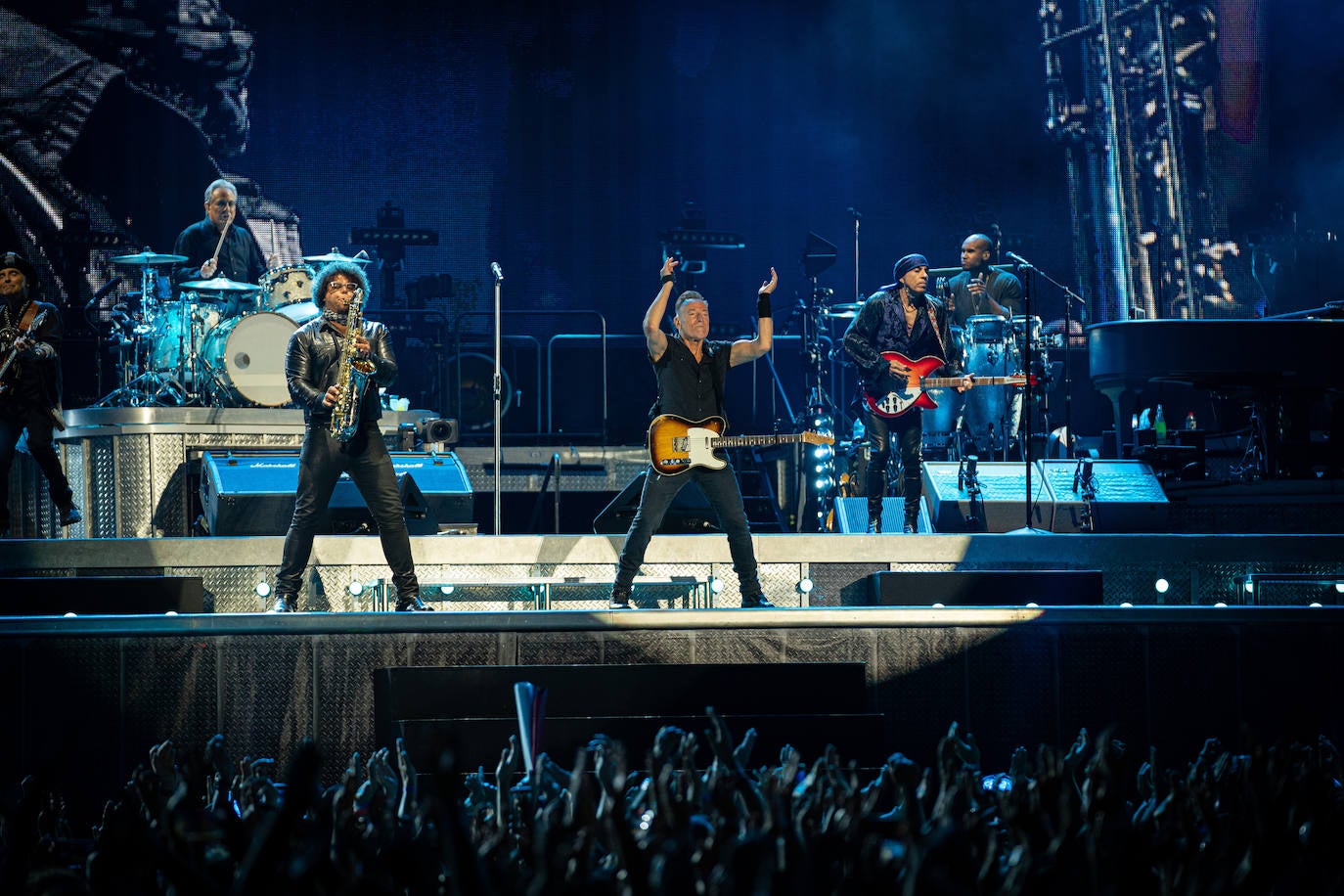 El concierto de Bruce Springsteen, en imágenes