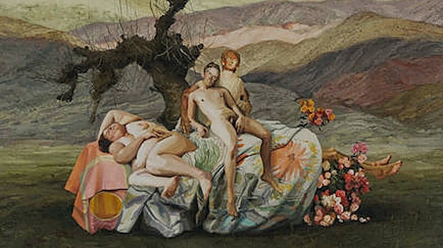 Uno de los lienzos recientes del pintor andaluz