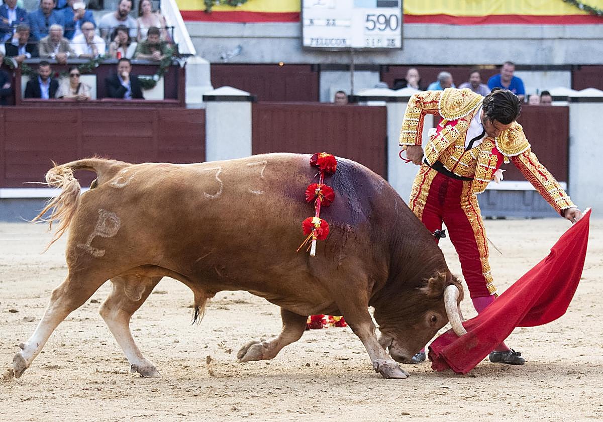 El torero Morante de la Puebla, en la Feria de San Isidro del año pasado