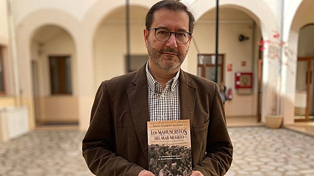 Jaime Vázquez Allegue, autor de 'Los manuscritos del mar Muerto'