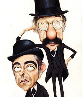 Imagen secundaria 2 - Arriba, José Luis Dávila. 'Treinta años de cine español en París para rellenar una laguna oceánica. El Centro Pompidou inaugura hoy la mayor muestra de nuestro cine'. ABC, número 26.395, 20 de enero de 1988. Sobre estas líneas, a la izquierda, Osvaldo Pérez d´Elías. Declaraciones íntimas. Antonio Flores. Blanco y Negro, número 3.917, 24 de julio de 1994. A la derecha, José Gallego. Tip y Coll. Blanco y Negro, número 3.529, 19 de diciembre de 1979