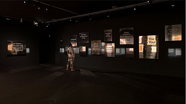 Algunas de las nuevas cartelas de las obras de Picasso creadas por los artistas contemporáneos