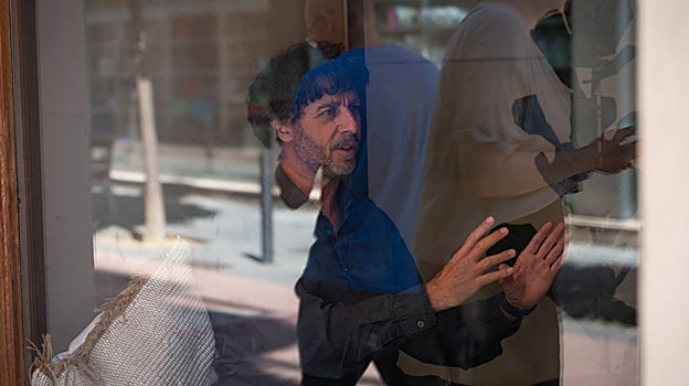 Emilio Morenatti, durante la entrevista