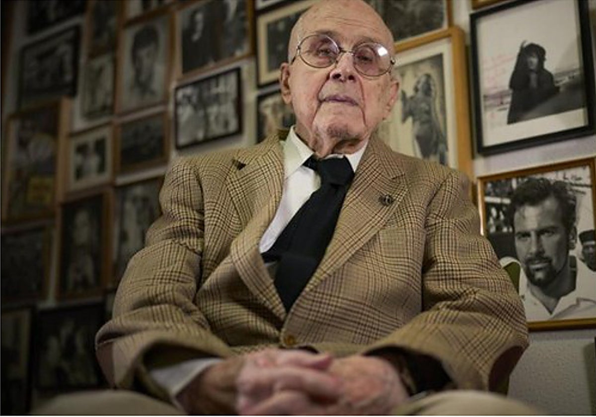Enrique Herreros está a punto de cumplir 96 años