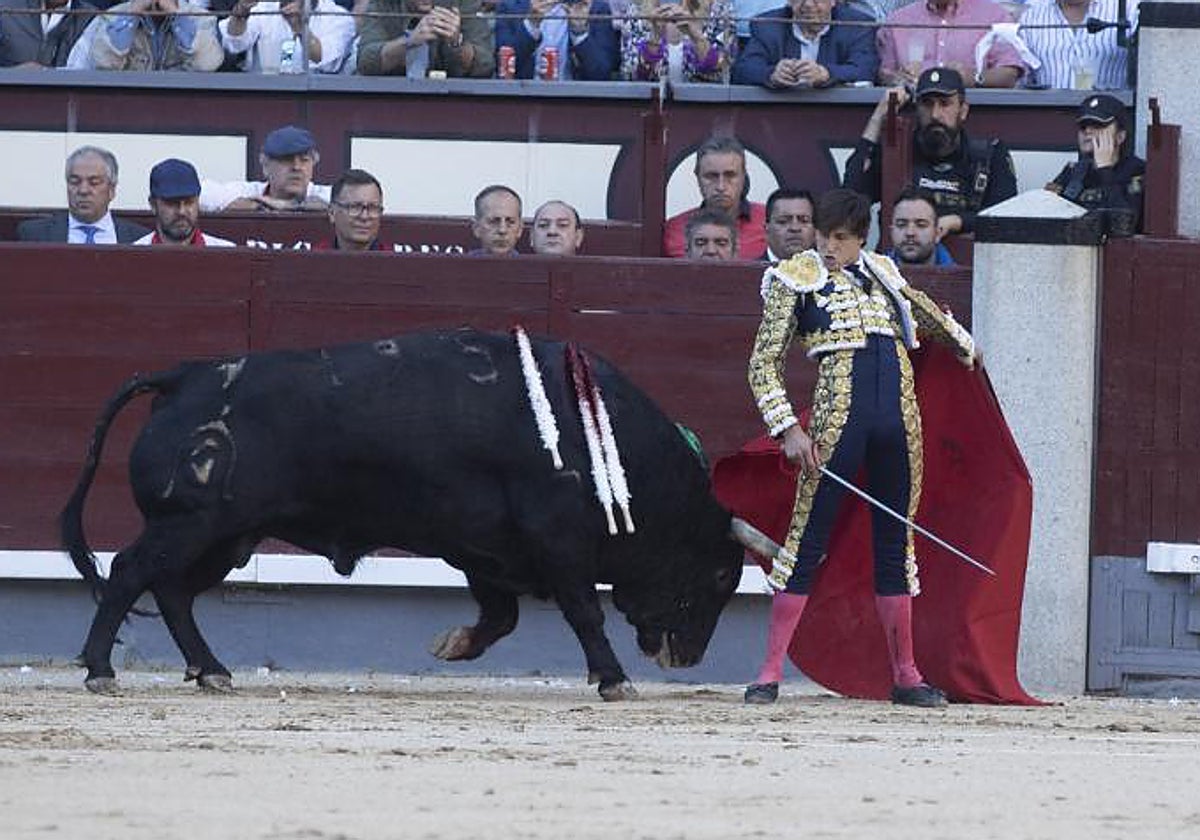 Roca Rey, en Las Ventas