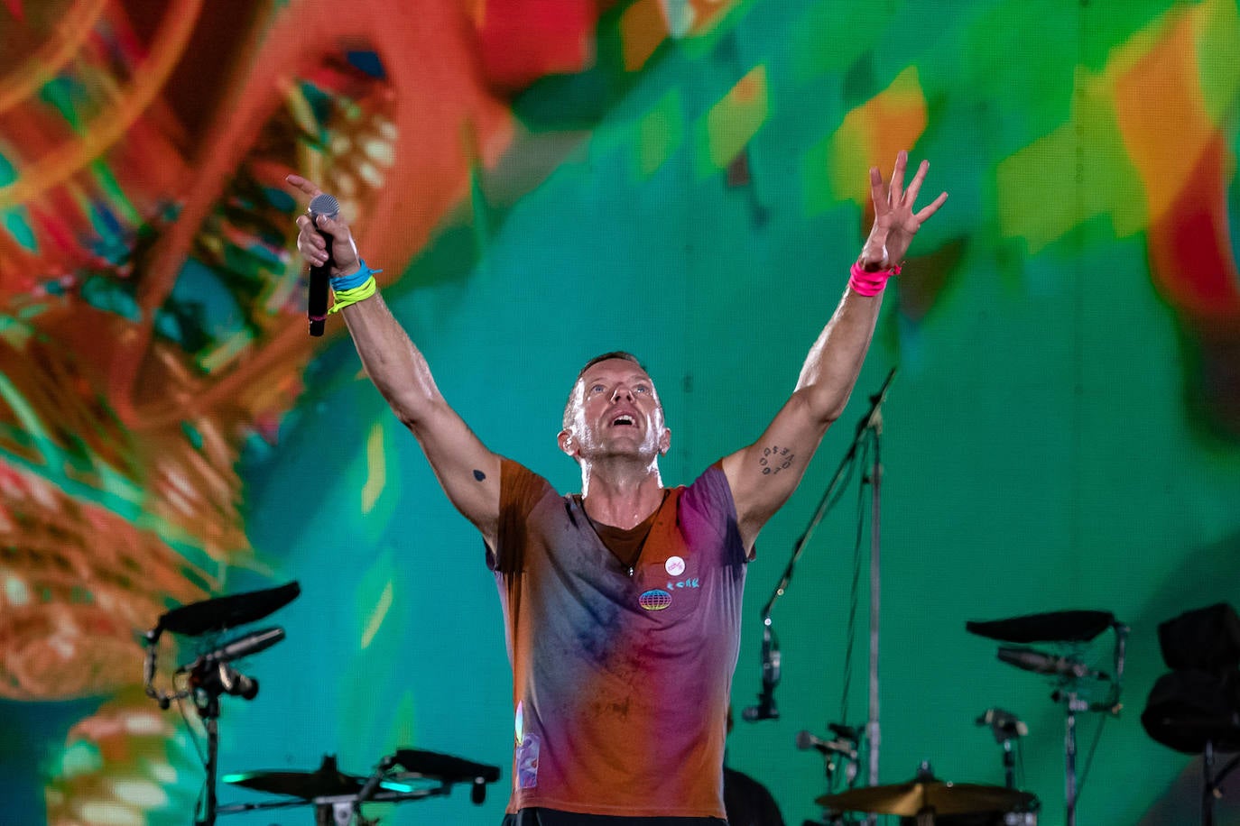 Siempre es Carnaval en un concierto de Coldplay. Y Fin de Año. Y Sant Joan. 