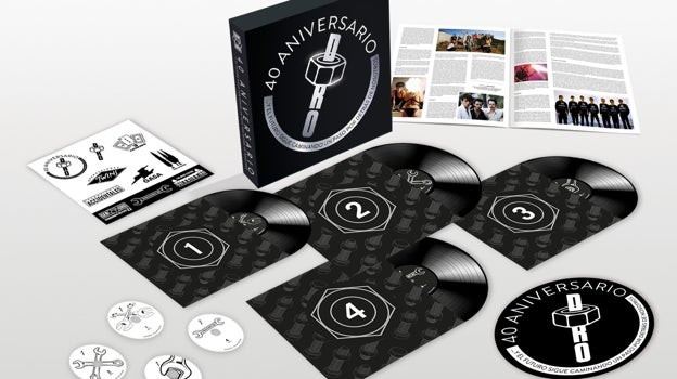 El contenido de la caja 'DRO, 40 aniversario'
