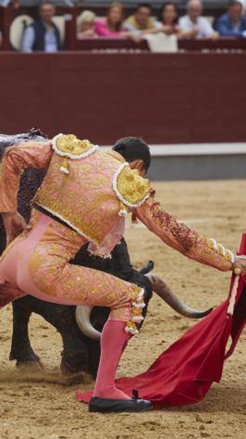 Paco Ureña, con la corrida de Victorino