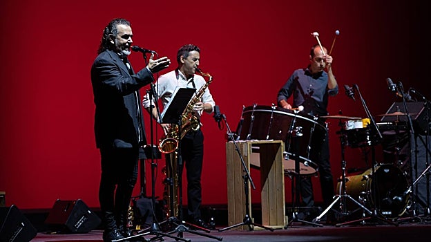 David Lagos, en concierto