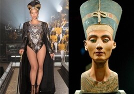 Egipto veta a arqueólogos holandeses por una exposición que retrata a Beyoncé como Nefertiti