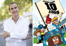 Roberto Santiago, el autor que lleva diez años en el Olimpo de la literatura infantil y triunfa en la novela adulta
