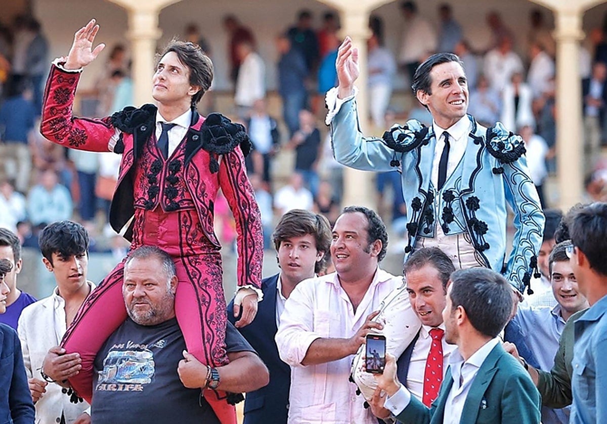 Juan Ortega y Roca Rey, que compartirán cartel junto a Morante