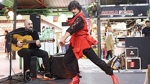 Carmona, en la presentación del espectáculo en el Mercado de la Paz, en Madrid