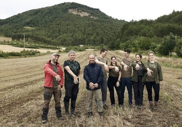 En busca de más hallazgos como la mano de Irulegi