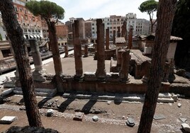 Roma recupera el área sagrada de Largo Argentina, el enclave donde fue asesinado Julio César