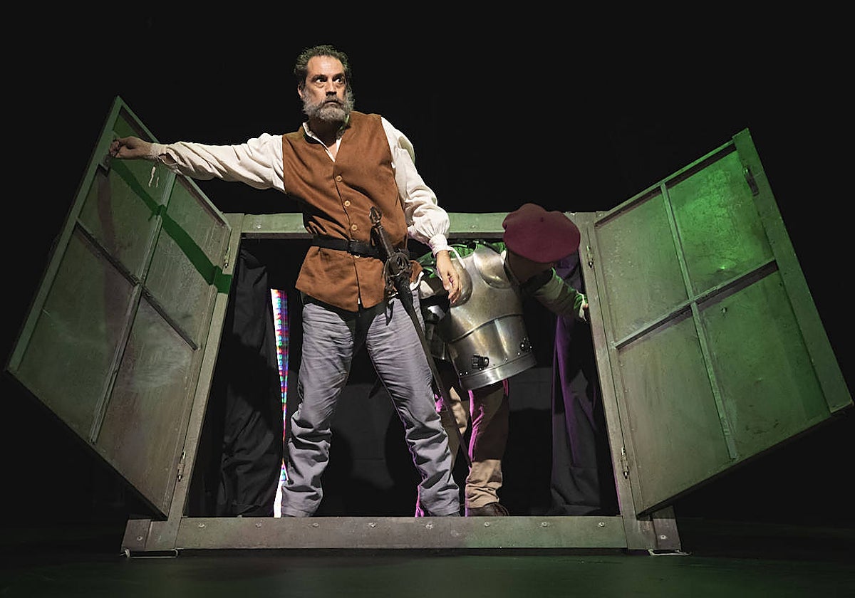 Jesús Blanco, en uno de los ensayos de 'La casa de los celos'