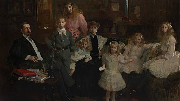 Joaquín Sorolla. 'La familia de don Rafael Errázuriz Urmeneta' (1905)