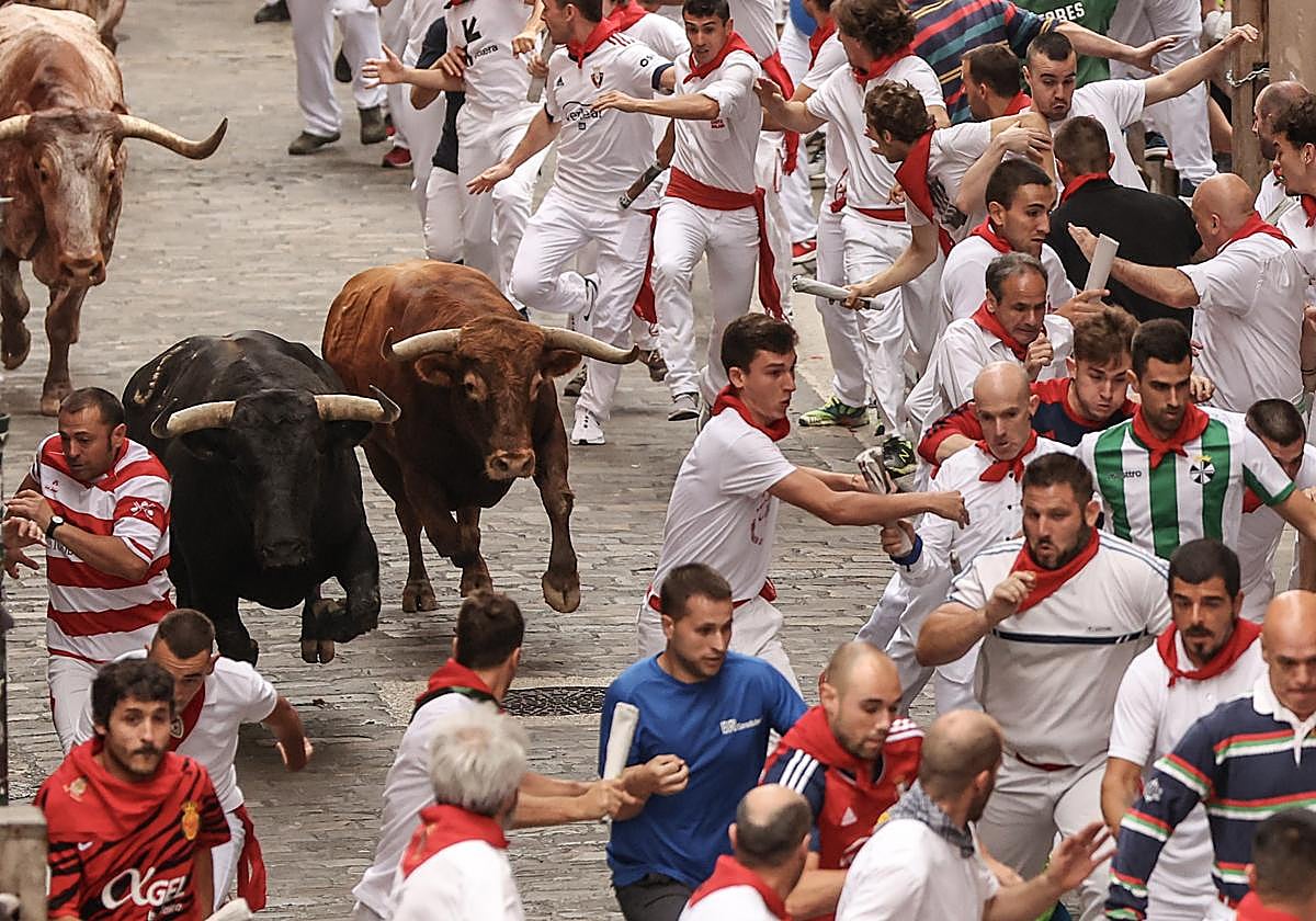 Sexto encierro de San Fermín hoy, en directo
