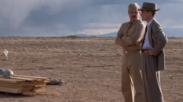 Matt Damon, junto a Cillian Murphy en mitad del desierto de Los Álamos