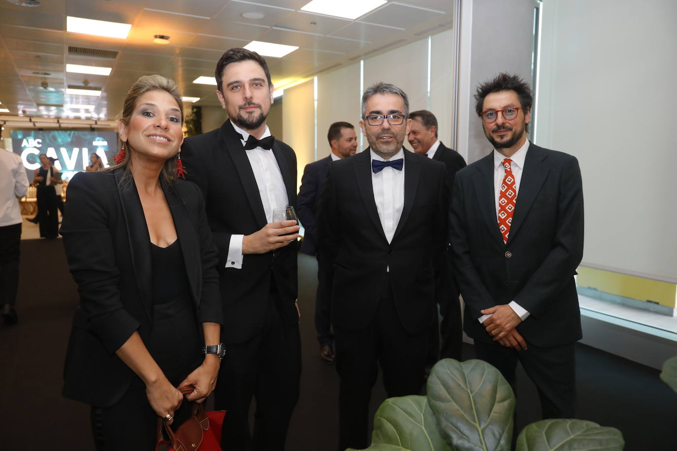 Karina Sainz de Borgo, columnista de ABC; Diego S. Garrocho, jefe de Opinión de ABC; Jesús García Calero, director de ABC Cultural, y Antonio Lucas, periodista de 'El Mundo'