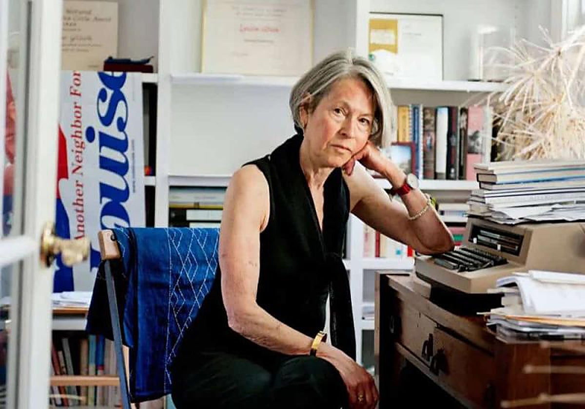 La poeta norteamericana Louise Elisabeth Glück (Nueva York, 1943)