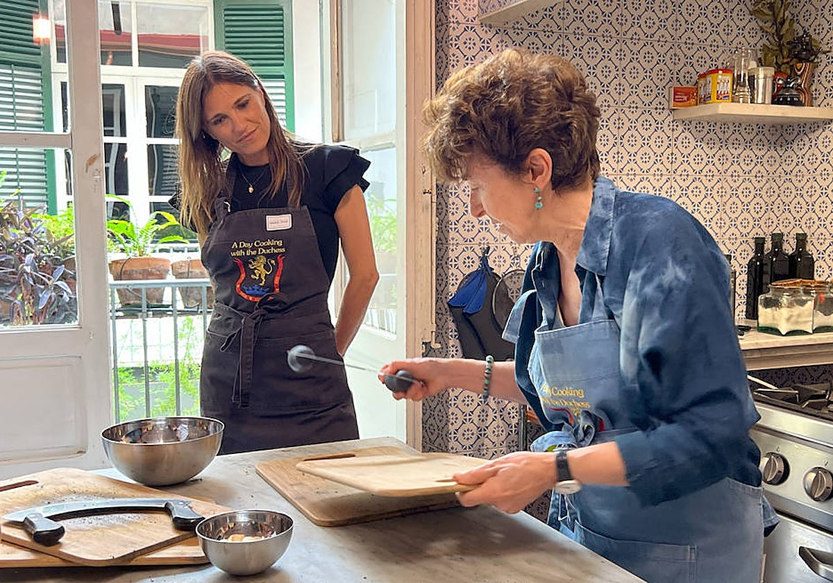 Nicoletta Polo Lanza Tomasi, entre los fogones de su casa siciliana